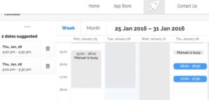 Scheduling-page-integrated-with-website-vyte-calendly-alternative